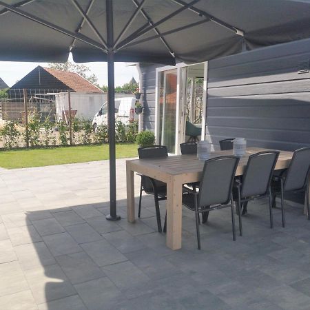 Mw155 Chalet With Garden In Peaceful Area Meliskerke Exterior foto