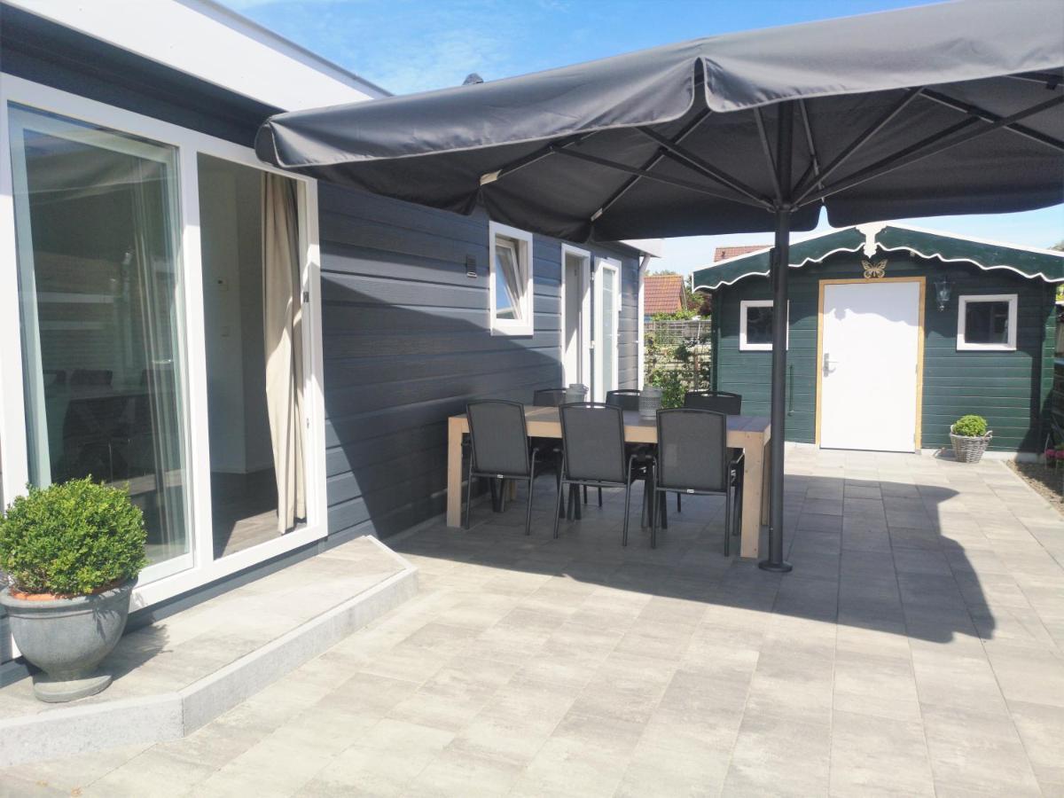 Mw155 Chalet With Garden In Peaceful Area Meliskerke Exterior foto
